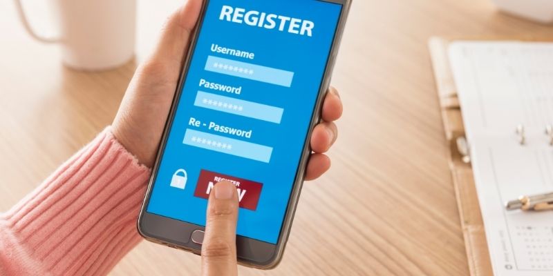 Navigate to the official website or mobile app to access the registration page