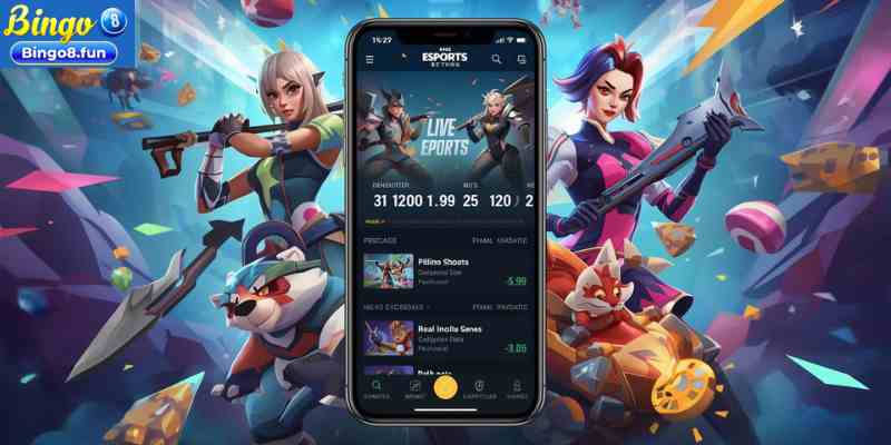 Mobile-optimized live esports betting interface for Filipino players