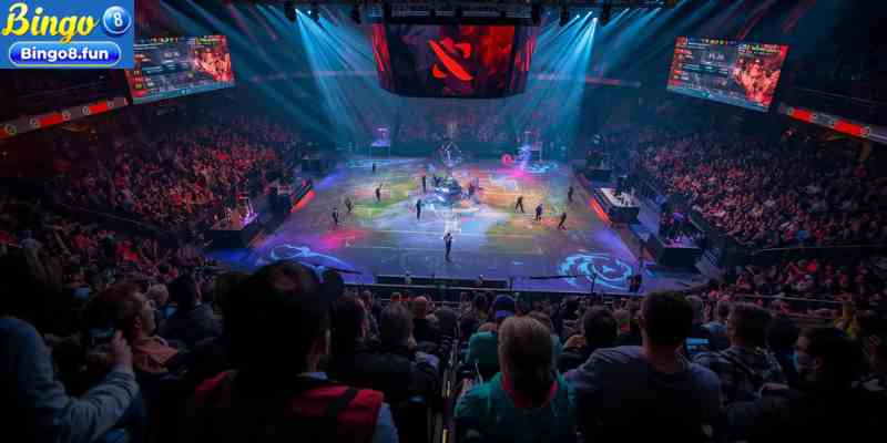 Dota 2 professional match with live odds displayed on a betting interface